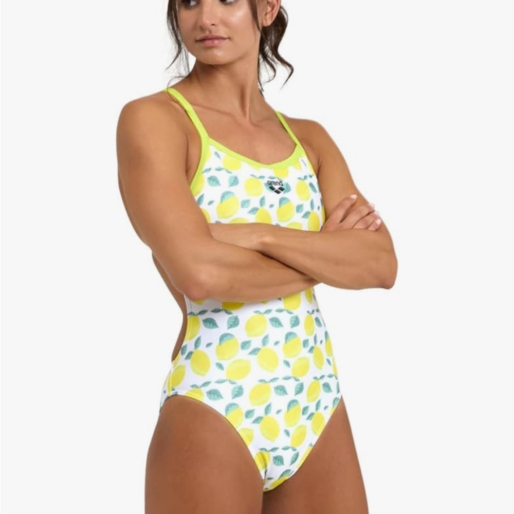 Women's Lemon Print Swimsuit